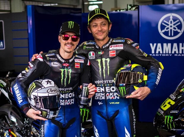 Valentino Rossi, Maverick Vinales Valentino Rossi, Maverick Vinales