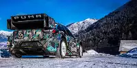 Ford Puma Hybrid bei Tests im Januar 2022 in Frankreich