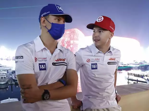 Mick Schumacher, Nikita Masepin Titel-Bild zur News: Mick Schumacher, Nikita Masepin