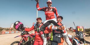 Sam Sunderland gewinnt die Rallye Dakar 2022 vor Quintanilla und Walkner