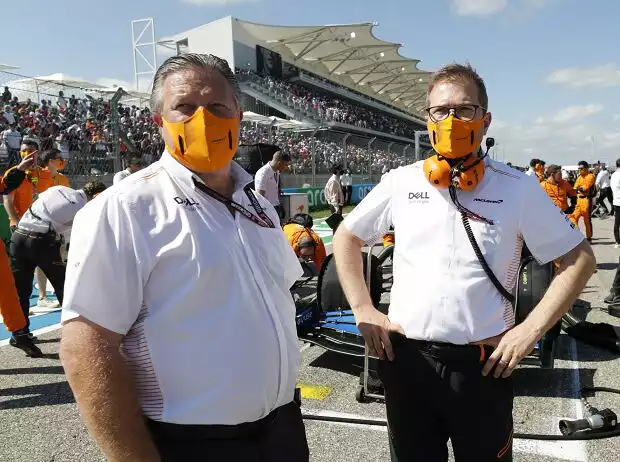 Titel-Bild zur News: Zak Brown, Andreas Seidl