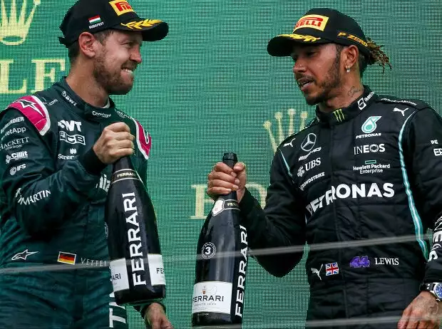 Sebastian Vettel, Lewis Hamilton Titel-Bild zur News: Sebastian Vettel, Lewis Hamilton