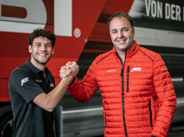 Titel-Bild zur News: Ricardo Feller wird die DTM-Saison 2022 für das Abt-Team von Sportdirektor Thomas Biermaier bestreiten