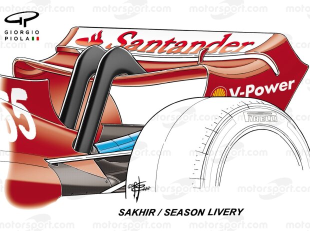 Titel-Bild zur News: Ferrari-Saisonlackierung