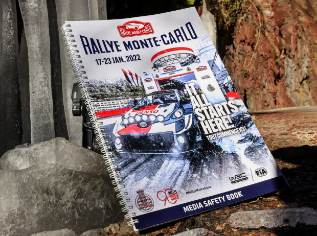 Titel-Bild zur News: Media-Safety-Buch der Rallye Monte-Carlo 2022