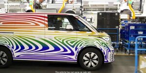 VW ID. Buzz: Neues Teaservideo zum "Covered Drive" in Barcelona