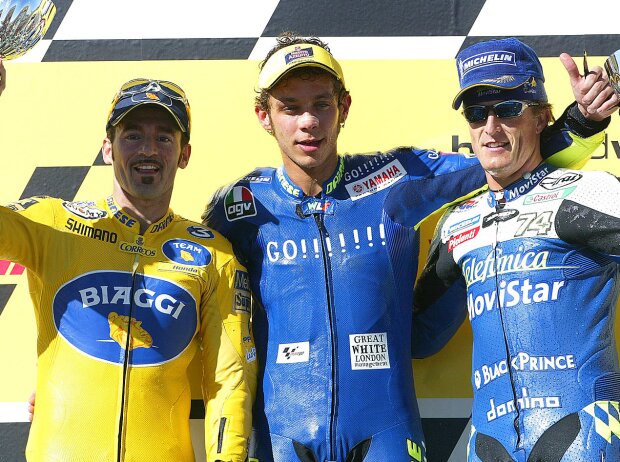 Valentino Rossi; Max Biaggi; Sete Gibernau