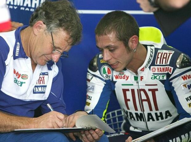 Jeremy Burgess und Valentino Rossi