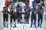 Sebastien Loeb, Craig Breen, Paul Nagle und Sebastien Ogier 