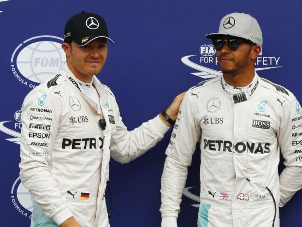 Nico Rosberg, Lewis Hamilton