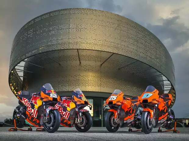KTM und Tech 3 Titel-Bild zur News: KTM und Tech 3