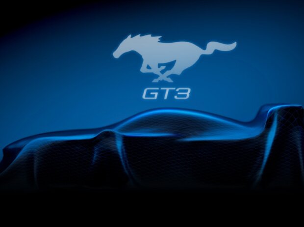 Titel-Bild zur News: Der Ford Mustang GT3 kommt klassisch mit V8-Sauger