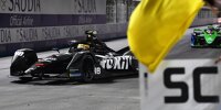 Edoardo Mortara (Venturi) während des Formel-E-Rennens in Saudi-Arabien 2022