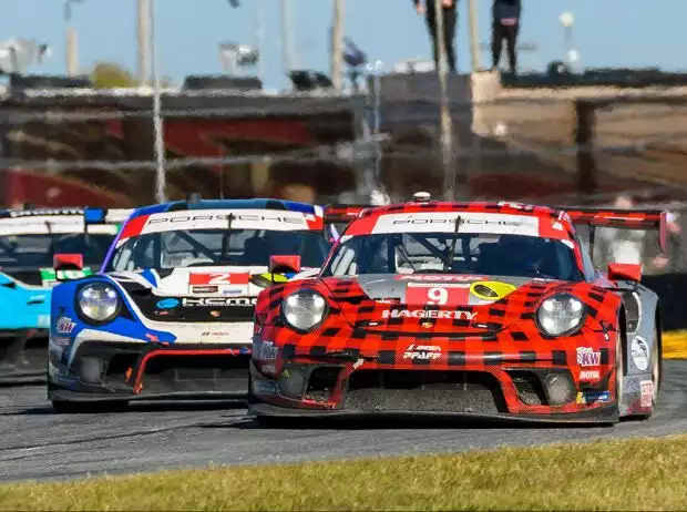 Mathieu Jaminet, und Laurens Vanthoor sorgten für eines der denkwürdigsten Finishes der Daytona-Geschichte Titel-Bild zur News: Mathieu Jaminet, und Laurens Vanthoor sorgten für eines der denkwürdigsten Finishes der Daytona-Geschichte