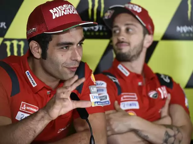 Titel-Bild zur News: Danilo Petrucci, Andrea Dovizioso