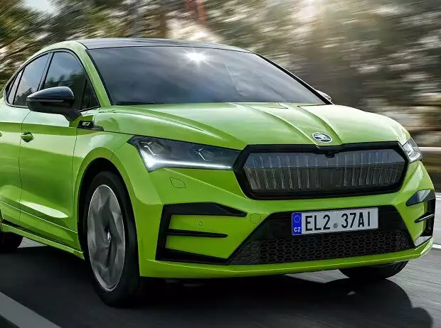 2022 Skoda Enyaq Coupé iV Titel-Bild zur News: 2022 Skoda Enyaq Coupé iV