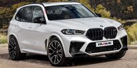 BMW X5 M Facelift-Rendering von Kolesa.ru