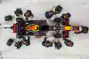 Bild zum Inhalt: Showrun auf Eis: Max Verstappen zeigt erstmals die Startnummer 1