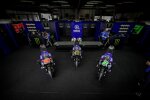 Fabio Quartararo, Cal Crutchlow und Franco Morbidelli (Yamaha) 