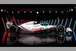 Haas-Präsentation 2022: So wird das Farbdesign des VF-22 aussehen (3D-Rendering)