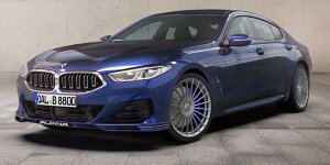 Alpina B8 Gran Coupé (2022): Facelift mit Leucht-Grill
