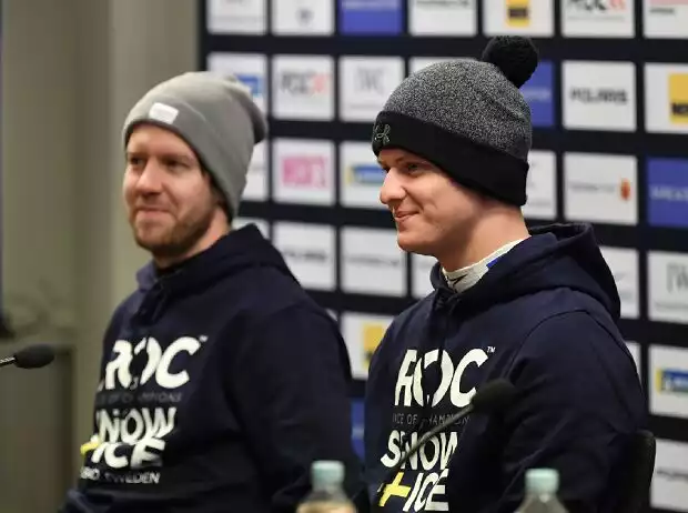 Mick Schumacher, Sebastian Vettel Titel-Bild zur News: Mick Schumacher, Sebastian Vettel