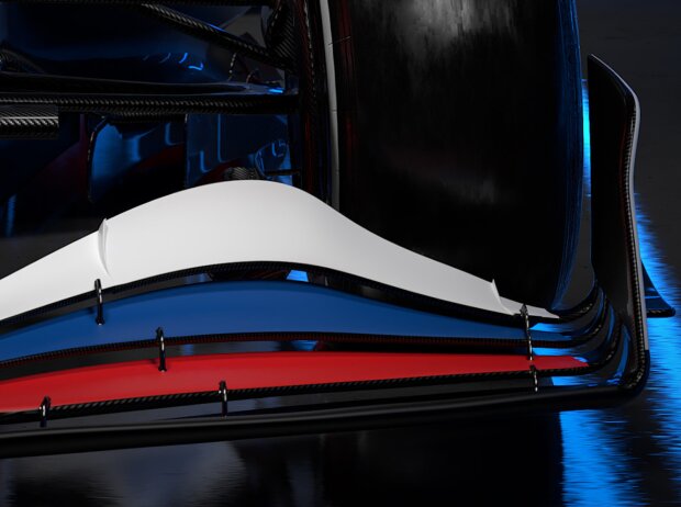 Frontflügel des Haas VF-22