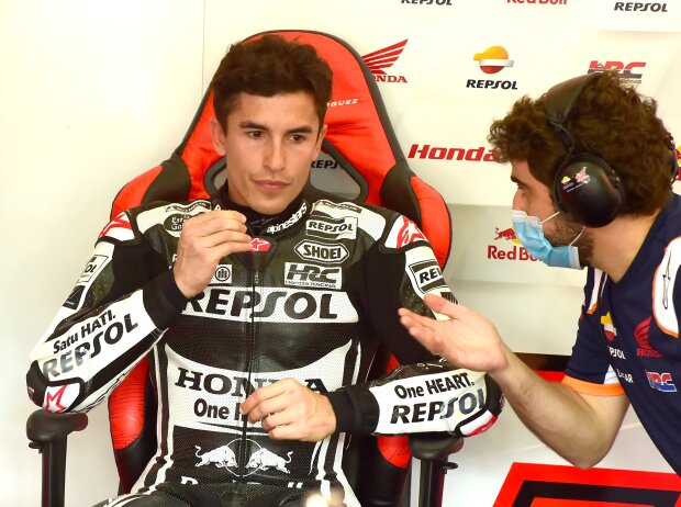 Marc Marquez, Santi Hernandez Marc Marquez, Santi Hernandez