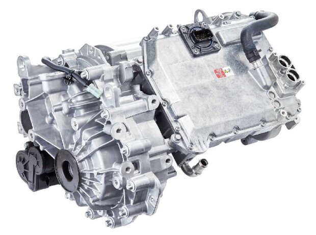 Der integrierte Elektroantrieb EMR3 von Vitesco kombiniert E-Motor, Wechselrichter und Getriebe Der integrierte Elektroantrieb EMR3 von Vitesco kombiniert E-Motor, Wechselrichter und Getriebe