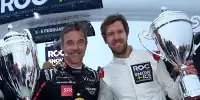 Sebastien Loeb und Sebastian Vettel beim Race of Champions (RoC) in Schweden 2022