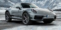 Porsche 911 Dakar Rendering