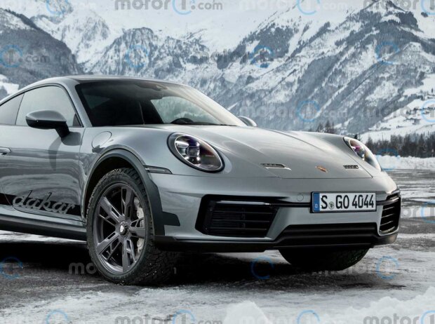 Titel-Bild zur News: Porsche 911 Dakar Rendering
