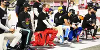 Protest Rassismus Knie