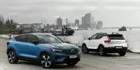 Bild zum Inhalt: Volvo C40 und XC40: Die Recharge Pure Electric-Modelle im Test