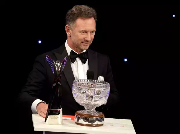 Christian Horner, Autosport-Awards 2021 Titel-Bild zur News: Christian Horner, Autosport-Awards 2021