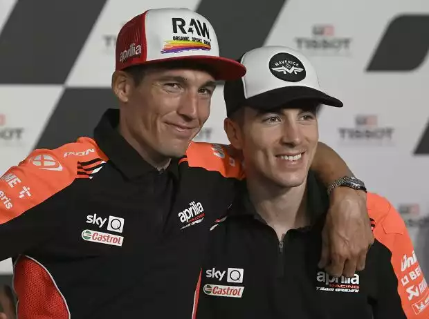 Aleix Espargaro, Maverick Vinales Titel-Bild zur News: Aleix Espargaro, Maverick Vinales