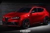 Bild zum Inhalt: Alfa Romeo Tonale (2022) Quadrifoglio und reine E-Version möglich
