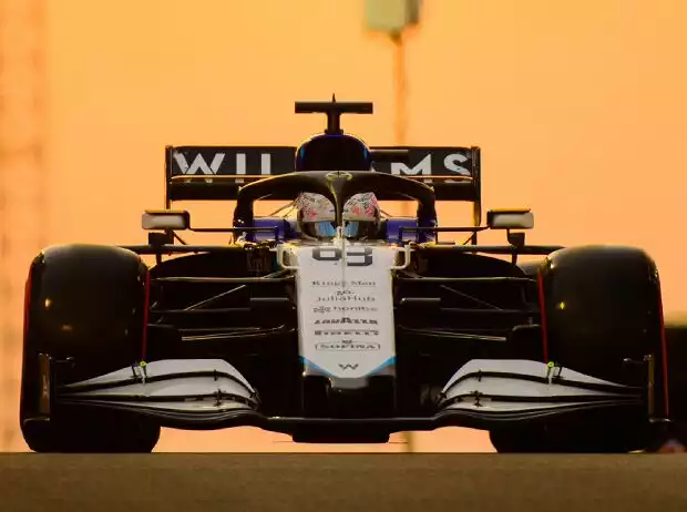 George Russell im Williams FW43B von 2021 Titel-Bild zur News: George Russell im Williams FW43B von 2021