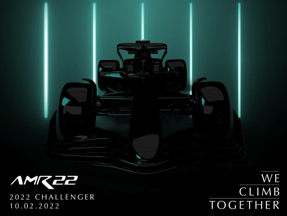 Teaser Aston Martin AMR22