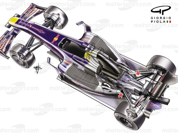 Illustration des Red Bull RB5 Illustration des Red Bull RB5