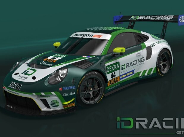 Titel-Bild zur News: In diesem Design wird ID Racing seine erste Saison im ADAC GT Masters bestreiten