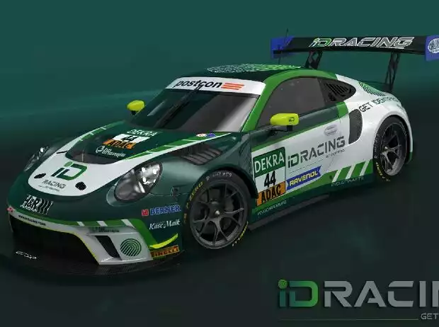 In diesem Design wird ID Racing seine erste Saison im ADAC GT Masters bestreiten Titel-Bild zur News: In diesem Design wird ID Racing seine erste Saison im ADAC GT Masters bestreiten