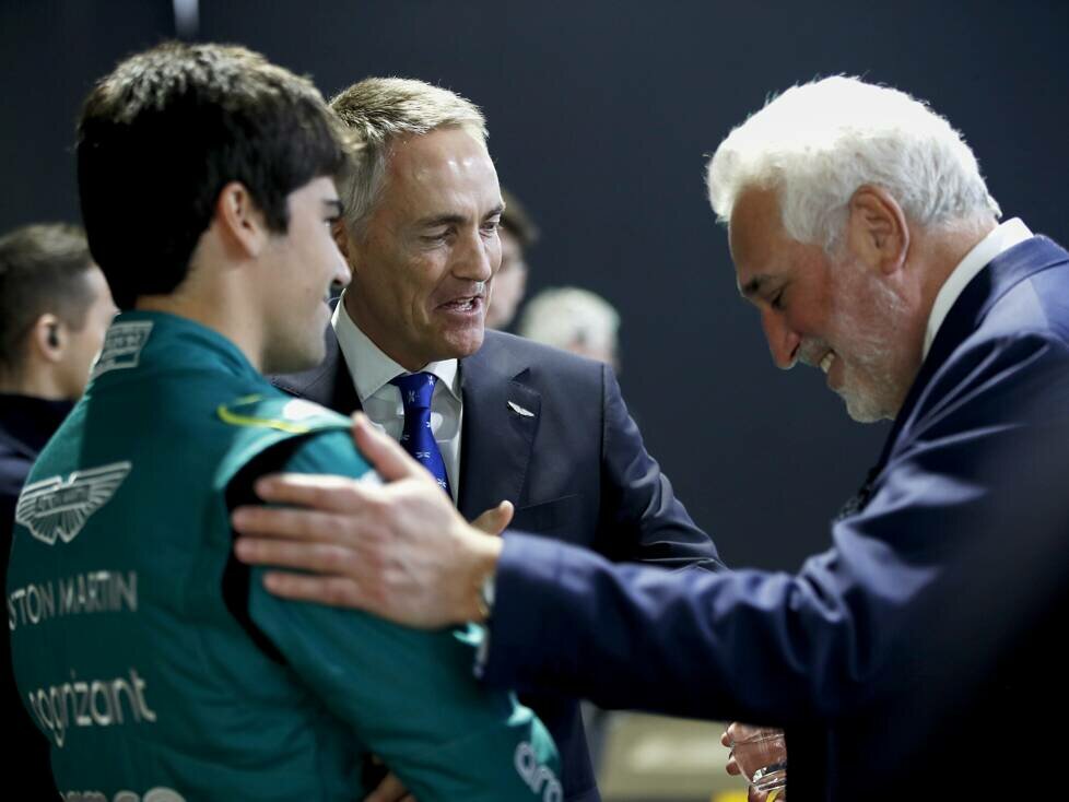 Lance Stroll, Martin Whitmarsh, Lawrence Stroll