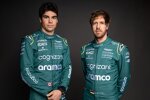 Lance Stroll (Aston Martin) und Sebastian Vettel (Aston Martin) 