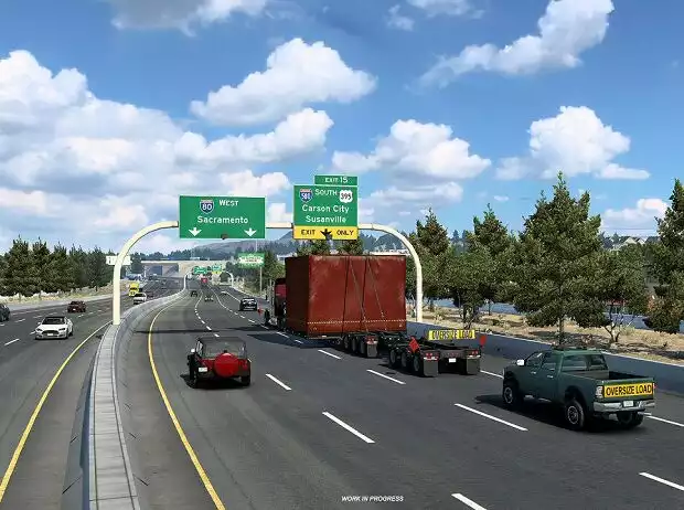 American Truck Simulator Titel-Bild zur News: American Truck Simulator