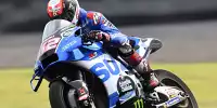 Bild zum Inhalt: Suzuki: Alex Rins bringt sich in Lauerstellung, Joan Mir außer Gefecht