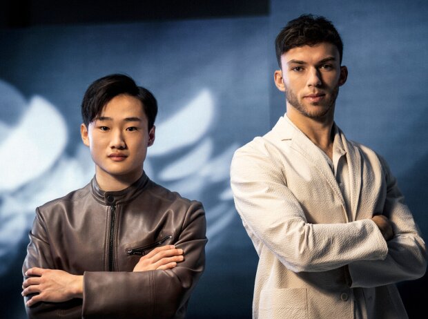 Pierre Gasly, Yuki Tsunoda Pierre Gasly, Yuki Tsunoda