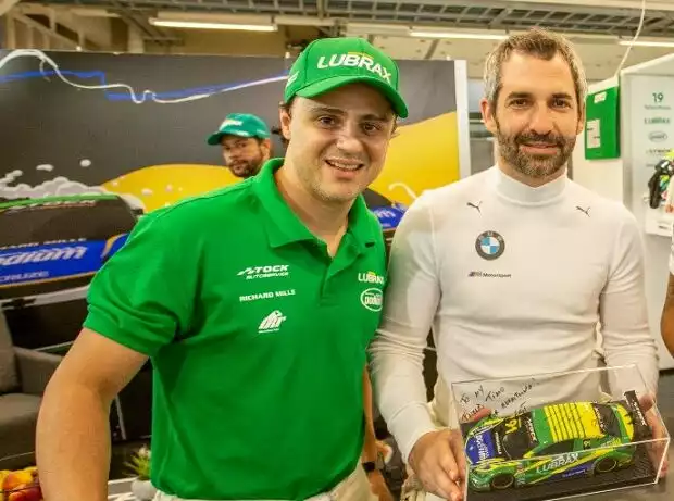 Felipe Massa, Timo Glock Titel-Bild zur News: Felipe Massa, Timo Glock