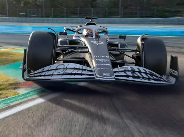 Yuki Tsunoda im AlphaTauri AT03 in Imola vor der Formel-1-Saison 2022 Titel-Bild zur News: Yuki Tsunoda im AlphaTauri AT03 in Imola vor der Formel-1-Saison 2022