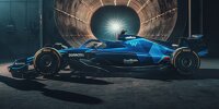 Bild zum Inhalt: Mit Showcar statt FW44: Williams präsentiert sein neues Formel-1-Design